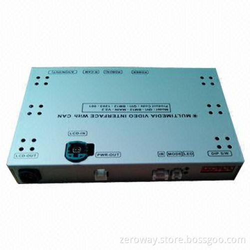 Video Solution Interface for BMW 1/3/5/7 Series, Supports DVD Player, GPS Navigation
